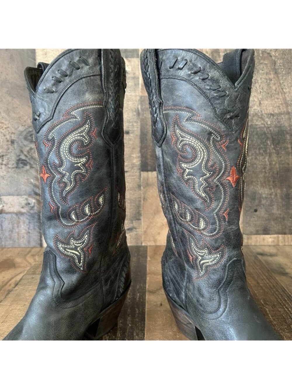 Lucchese 1883 Snip Toe M5021 Western Cowboy Boots Womens 6.5 B - Picture 12 of 12